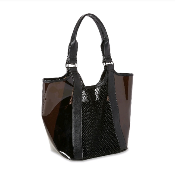 Mesh Vinyl Tote - Picture 3 of 6